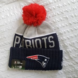 NWT Official NFL Patriots Beanie